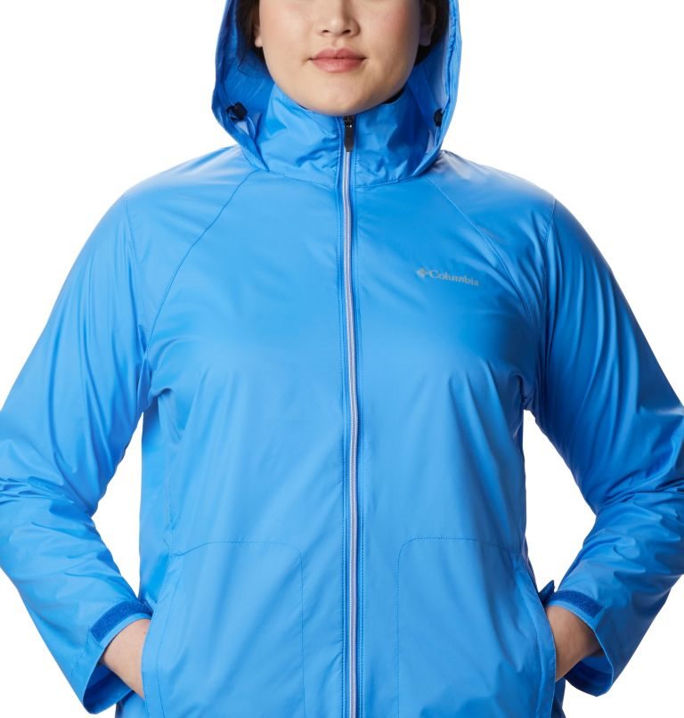 Jacheta Columbia Switchback III Dama Albastri | Plus Size QX0A7M8SZ